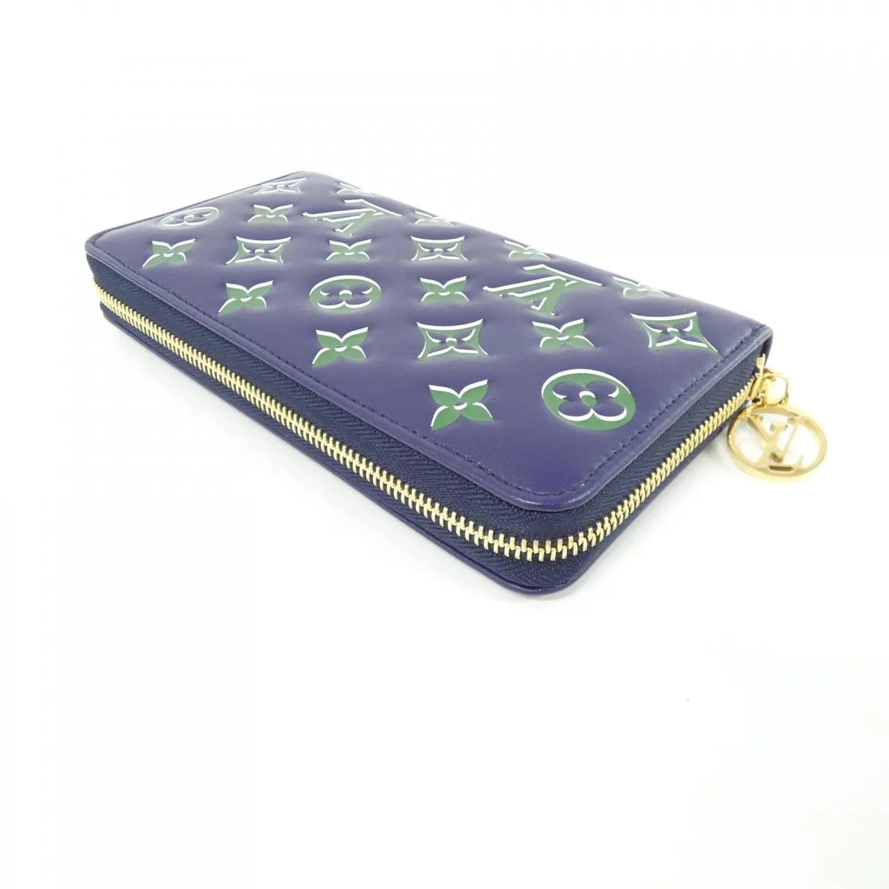 LOUIS VUITTON M82642 Wallet Lambskin Green Lambskin Rank A - Thumbnail 2