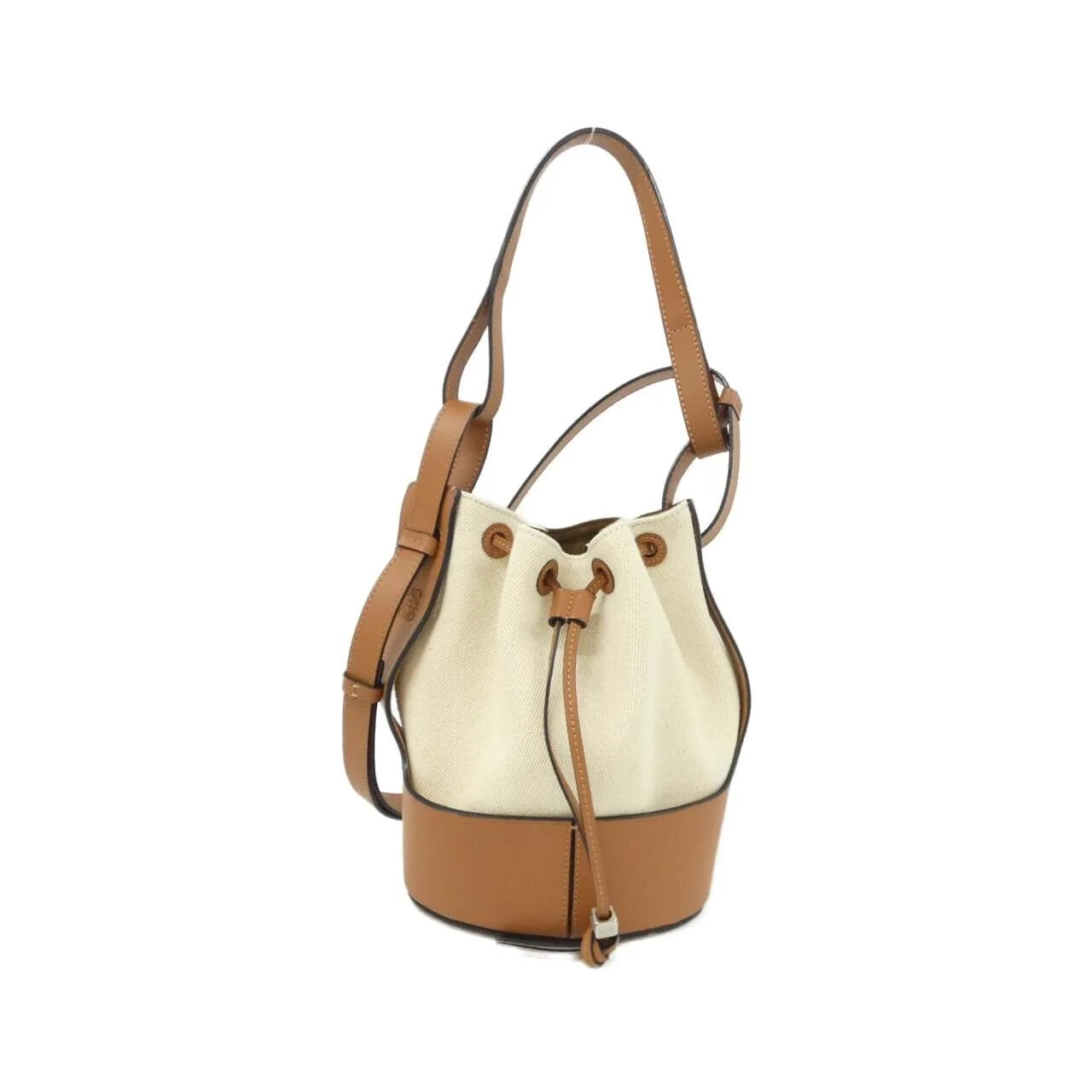 LOEWE Balloon A710C31X66 肩背包 帆布 Black