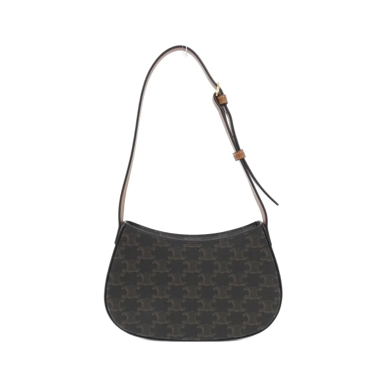 CELINE 115702CUZ Shoulder Canvas Black Canvas Rank A - Thumbnail 2