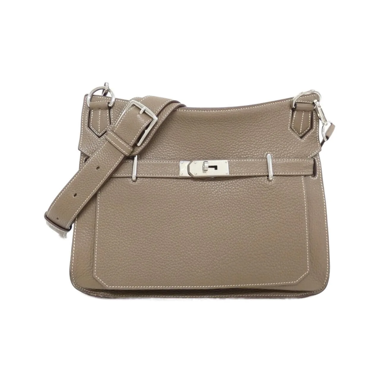 HERMES 056359CK 肩背包 Clemence Etoupe