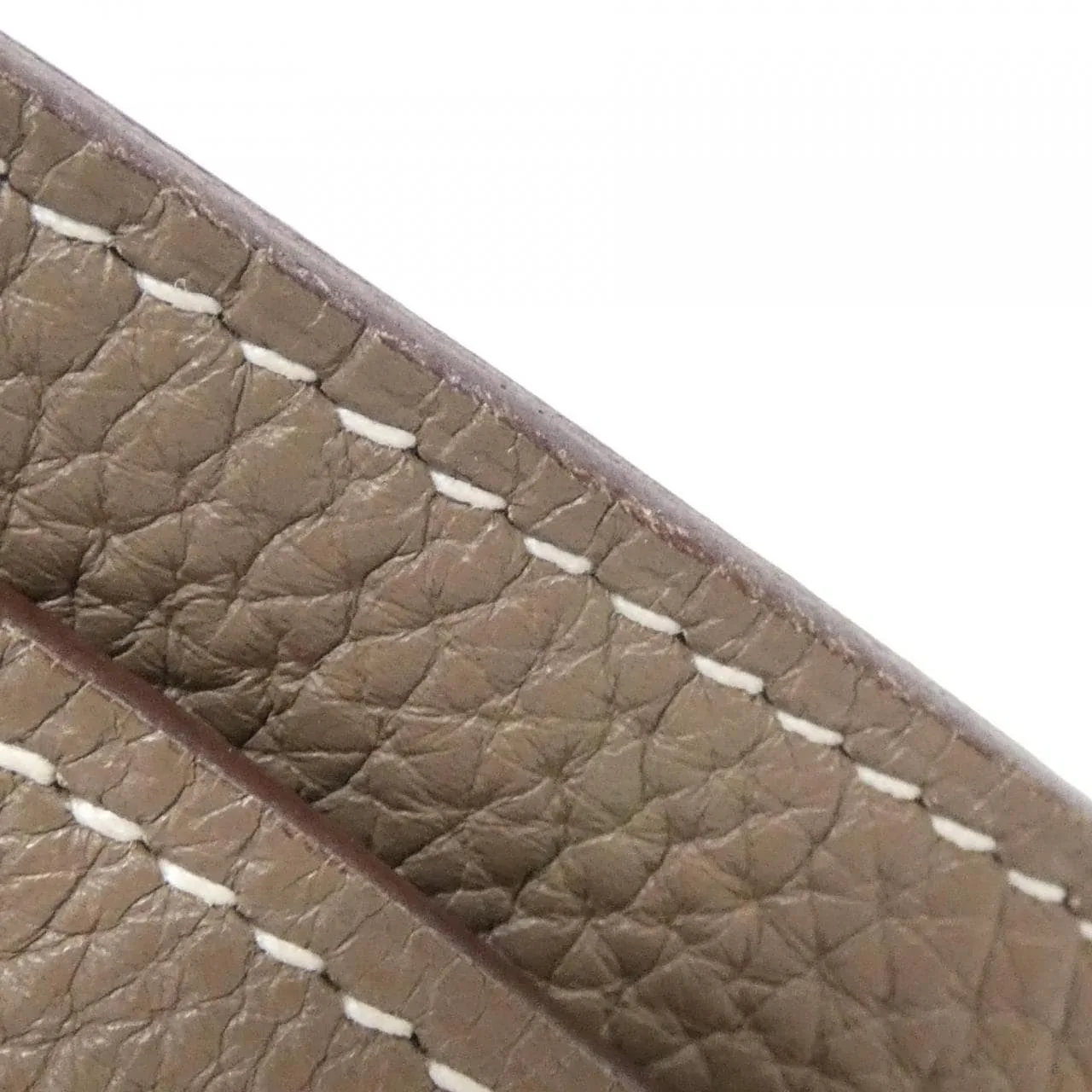 HERMES 056359CK 肩背包 Clemence Etoupe Clemence 皮 中古品B - 縮圖 8