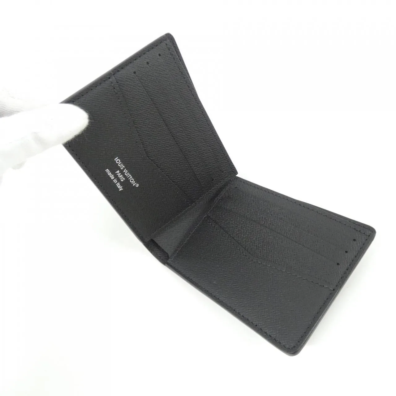 LOUIS VUITTON Eclipse M62294 Coin Case Monogram Black Monogram Rank A - Thumbnail 2