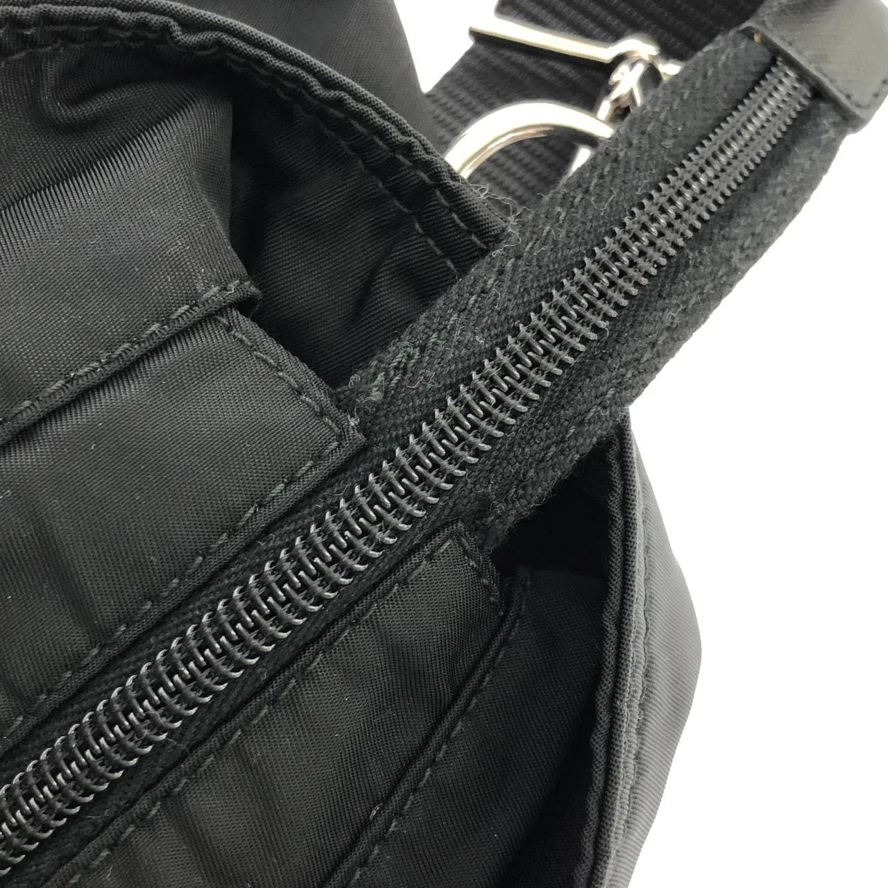PRADA BR4376 手提包 黑色 中古品A - 縮圖 6
