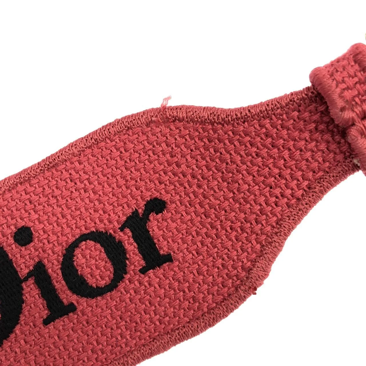 DIOR Lady Dior M0565ORHQ Handbag Canvas Black Canvas Rank B - Thumbnail 7