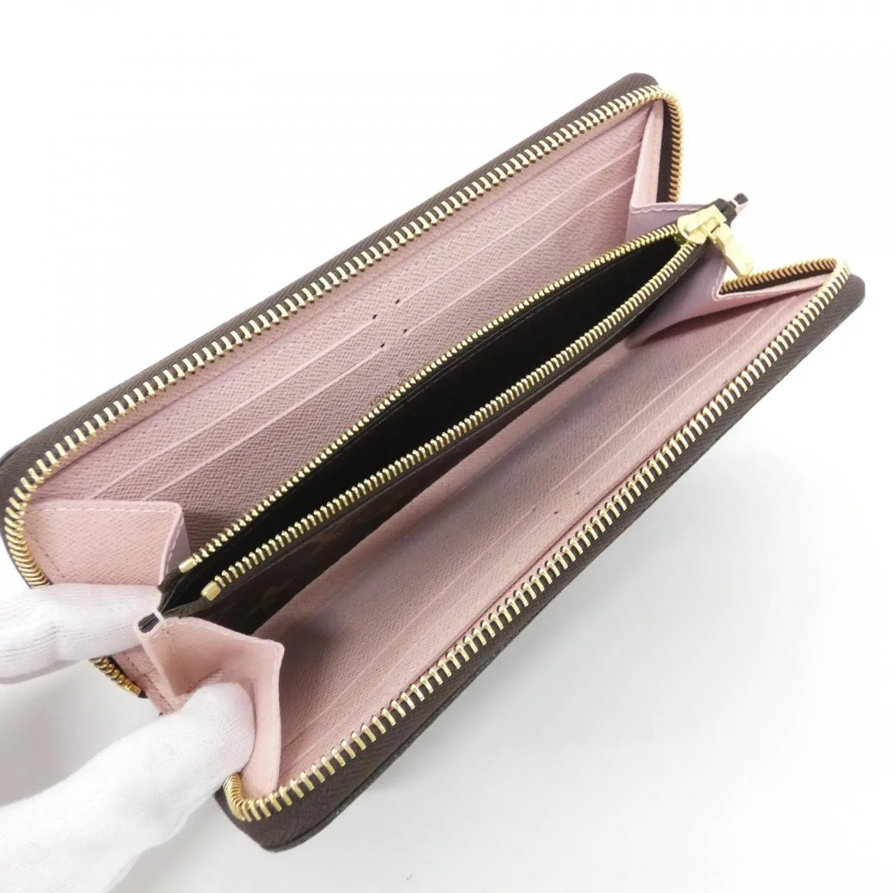 LOUIS VUITTON M61298 Wallet Monogram Black Monogram Rank A - Thumbnail 4