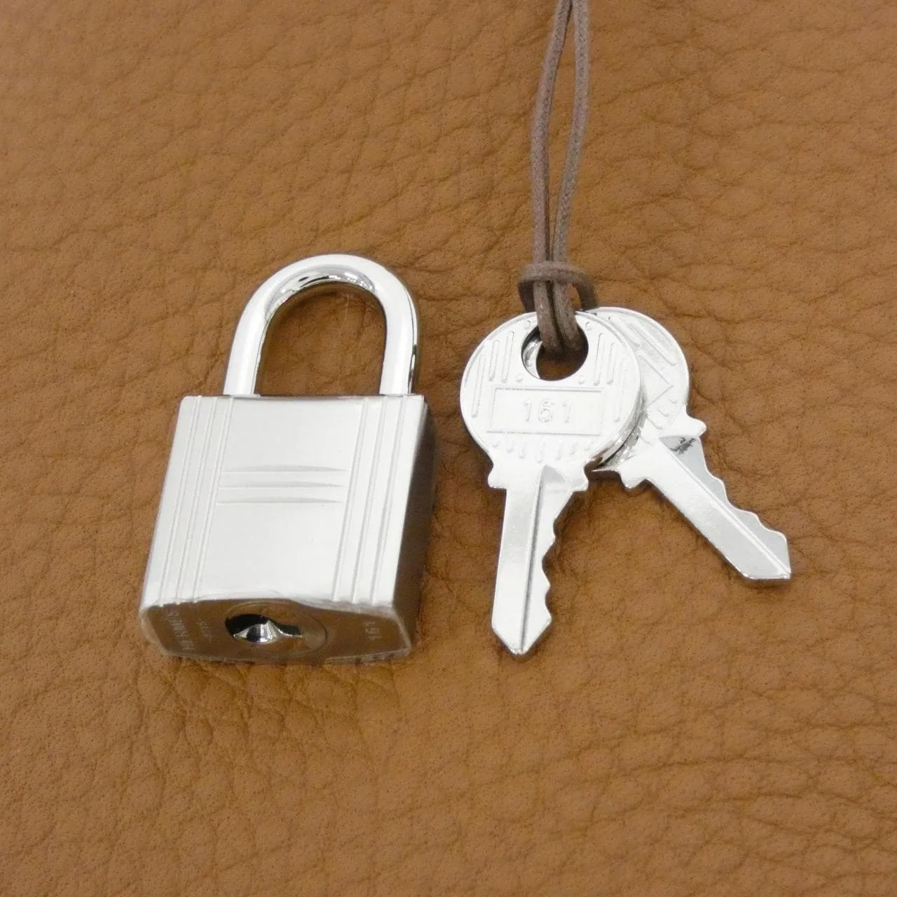 HERMES Picotin 056289CK Handbag Clemence Gold Clemence Leather Unused - Thumbnail 3