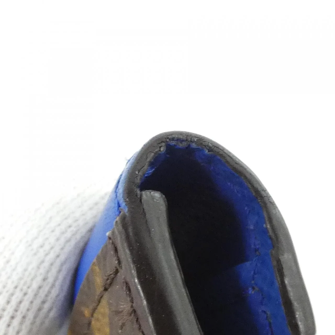 LOUIS VUITTON M80778 Card Case Monogram Blue Monogram Rank A - Thumbnail 4