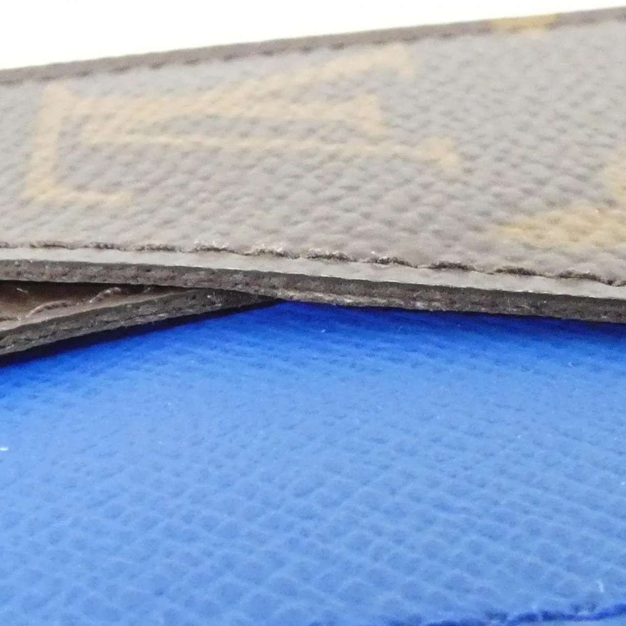 LOUIS VUITTON M80778 Card Case Monogram Blue Monogram Rank A - Thumbnail 9