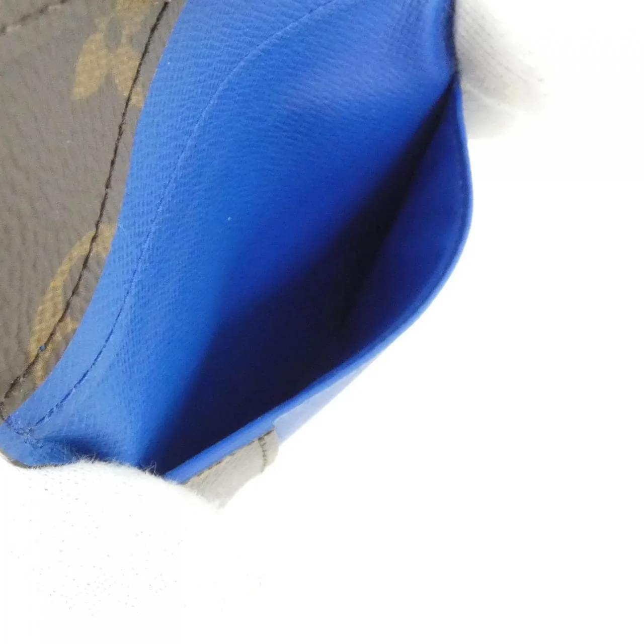 LOUIS VUITTON M80778 Card Case Monogram Blue Monogram Rank A - Thumbnail 10