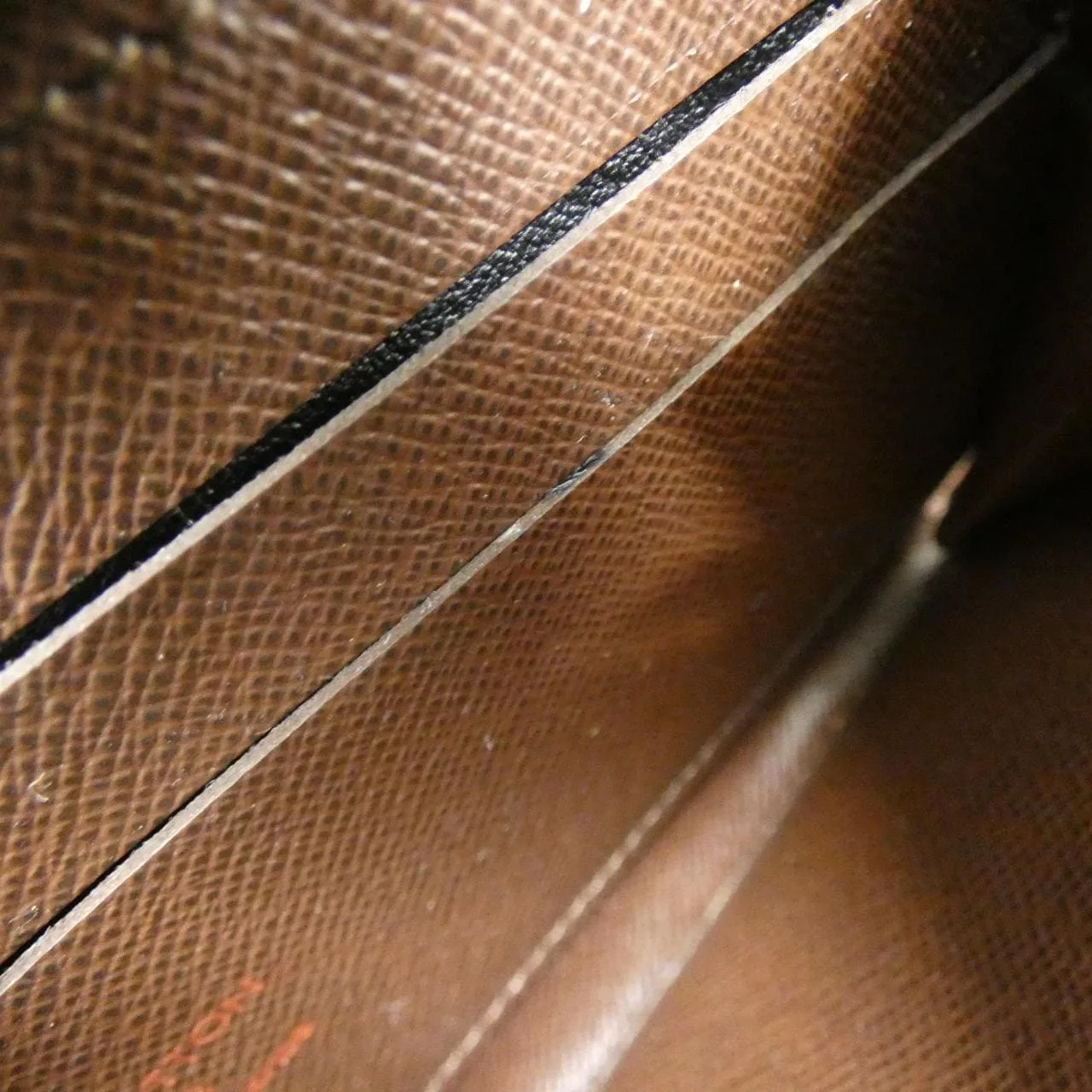 LOUIS VUITTON N60015 Wallet Damier Black Damier Rank A - Thumbnail 9