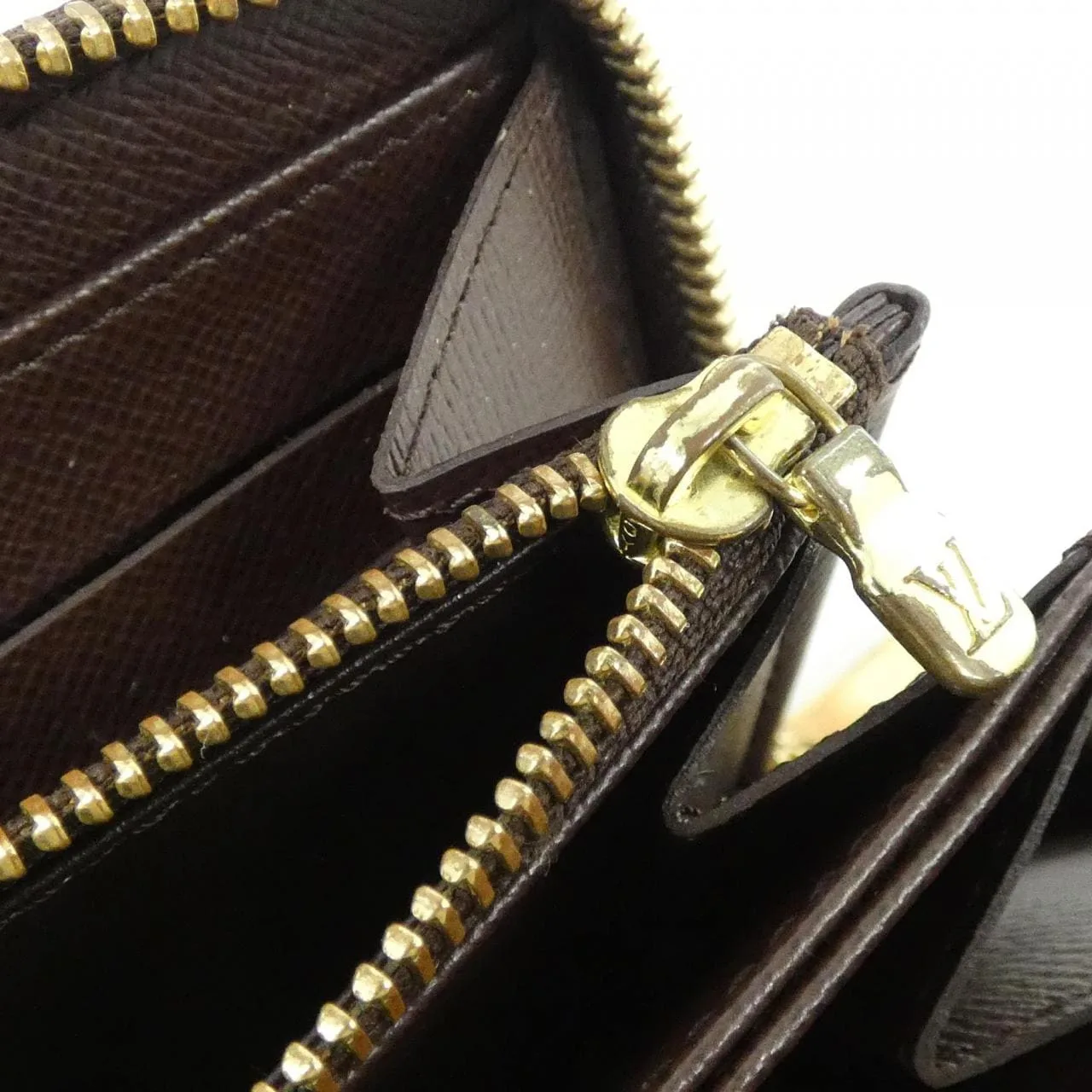 LOUIS VUITTON N60015 Wallet Damier Black Damier Rank A - Thumbnail 10