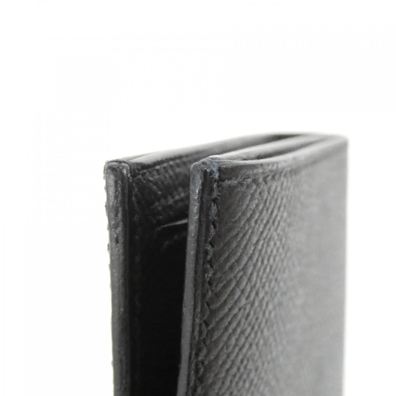 HERMES 039790CK Wallet Epsom 黑色 Epsom 皮 中古品A - 縮圖 3