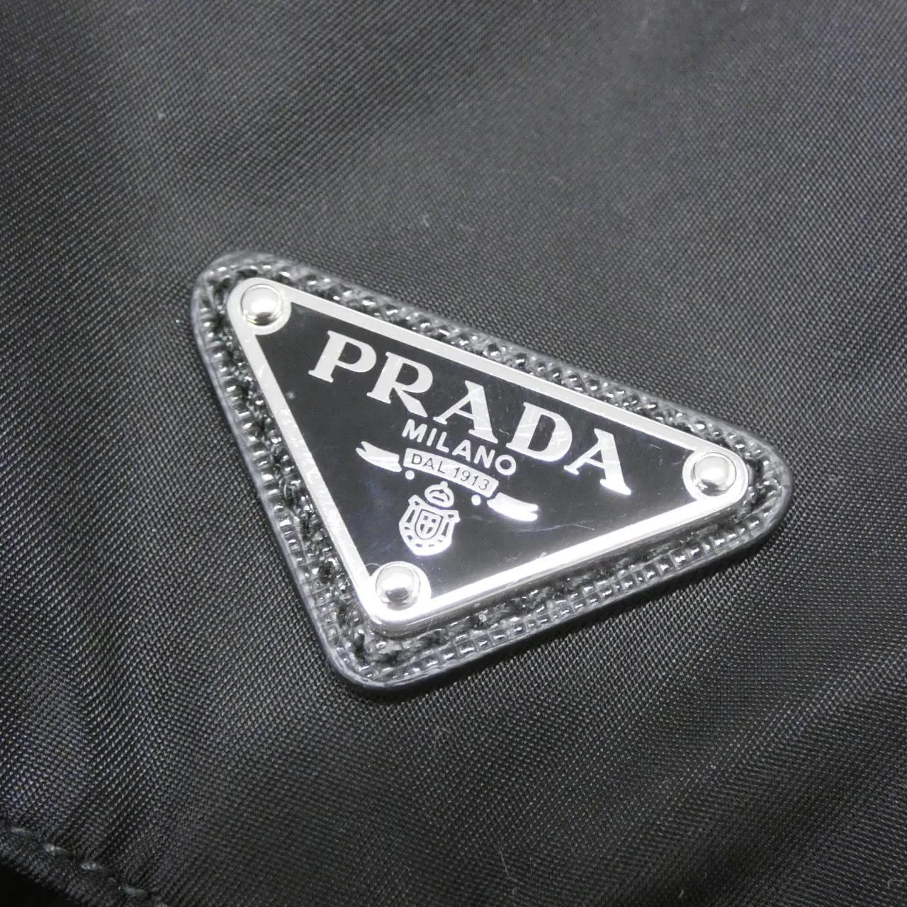 PRADA 1BZ677 Backpack 黑色 中古品A - 縮圖 4