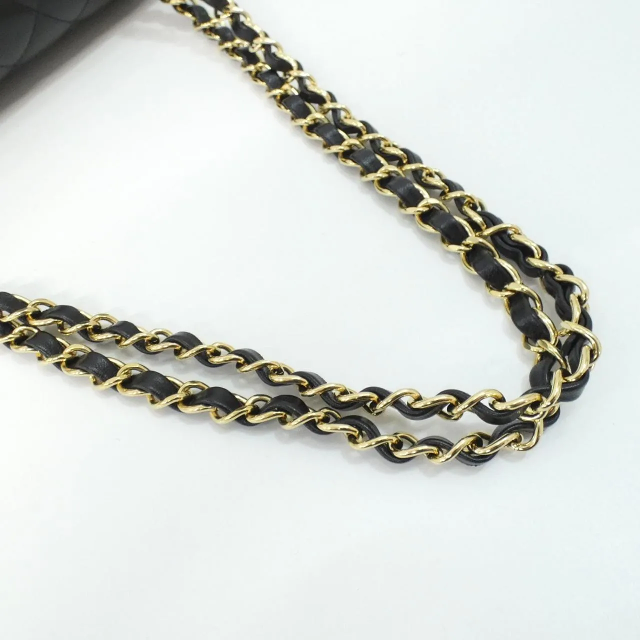 CHANEL Matelasse 1112 Shoulder Lambskin Black Lambskin Rank A - Thumbnail 5
