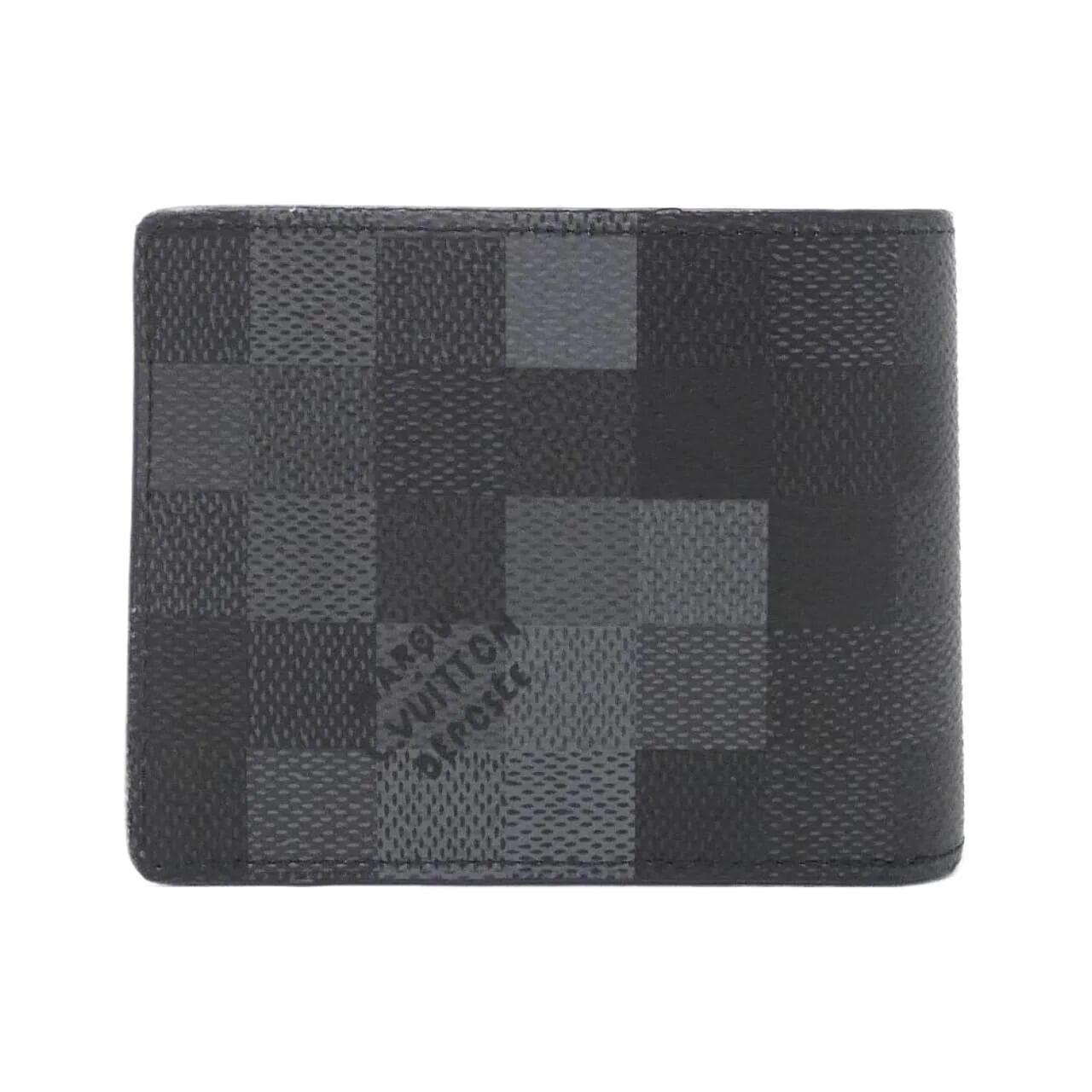 LOUIS VUITTON M14927 Coin Case Canvas Black Canvas Rank A - Thumbnail 2