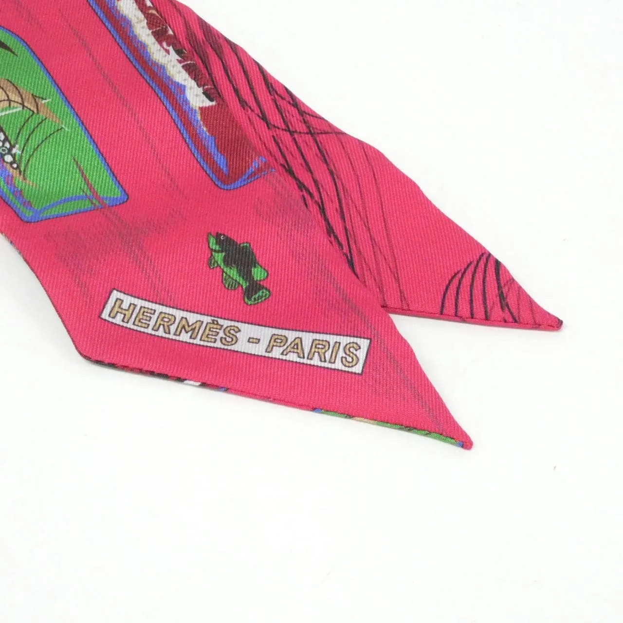 HERMES 063158S Scarf Black Rank A - Thumbnail 2