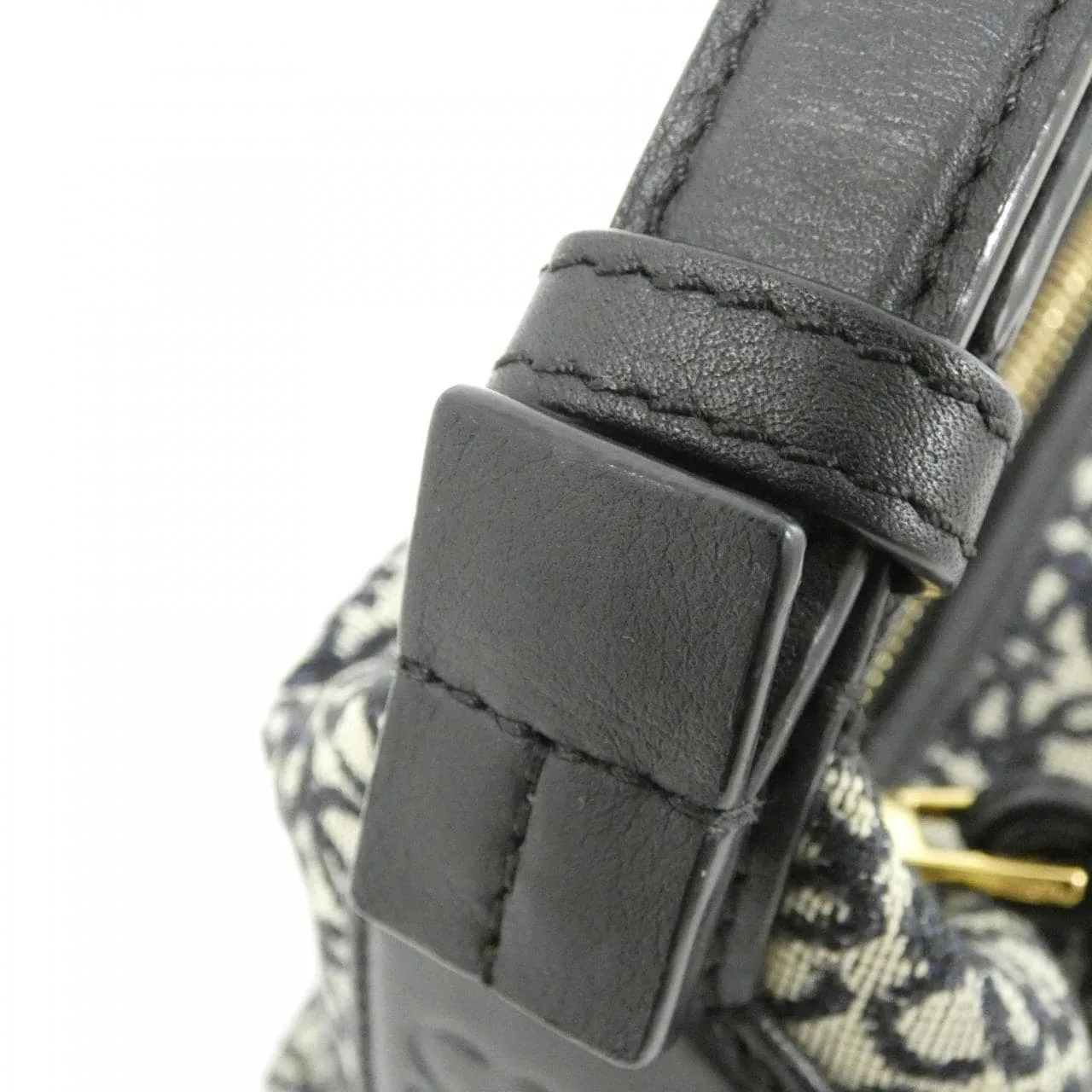 LOEWE A906K75X06 Handbag Canvas Black Canvas Rank A - Thumbnail 5