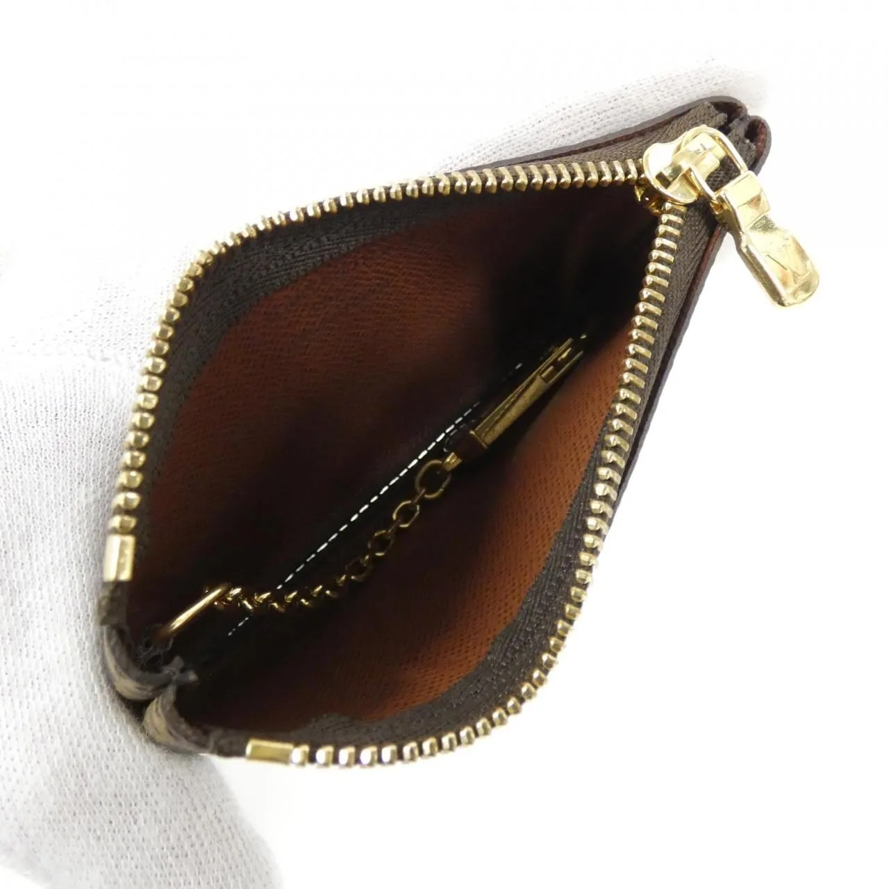 LOUIS VUITTON Pochette M62650 Coin Case Monogram Black Monogram Rank A - Thumbnail 4