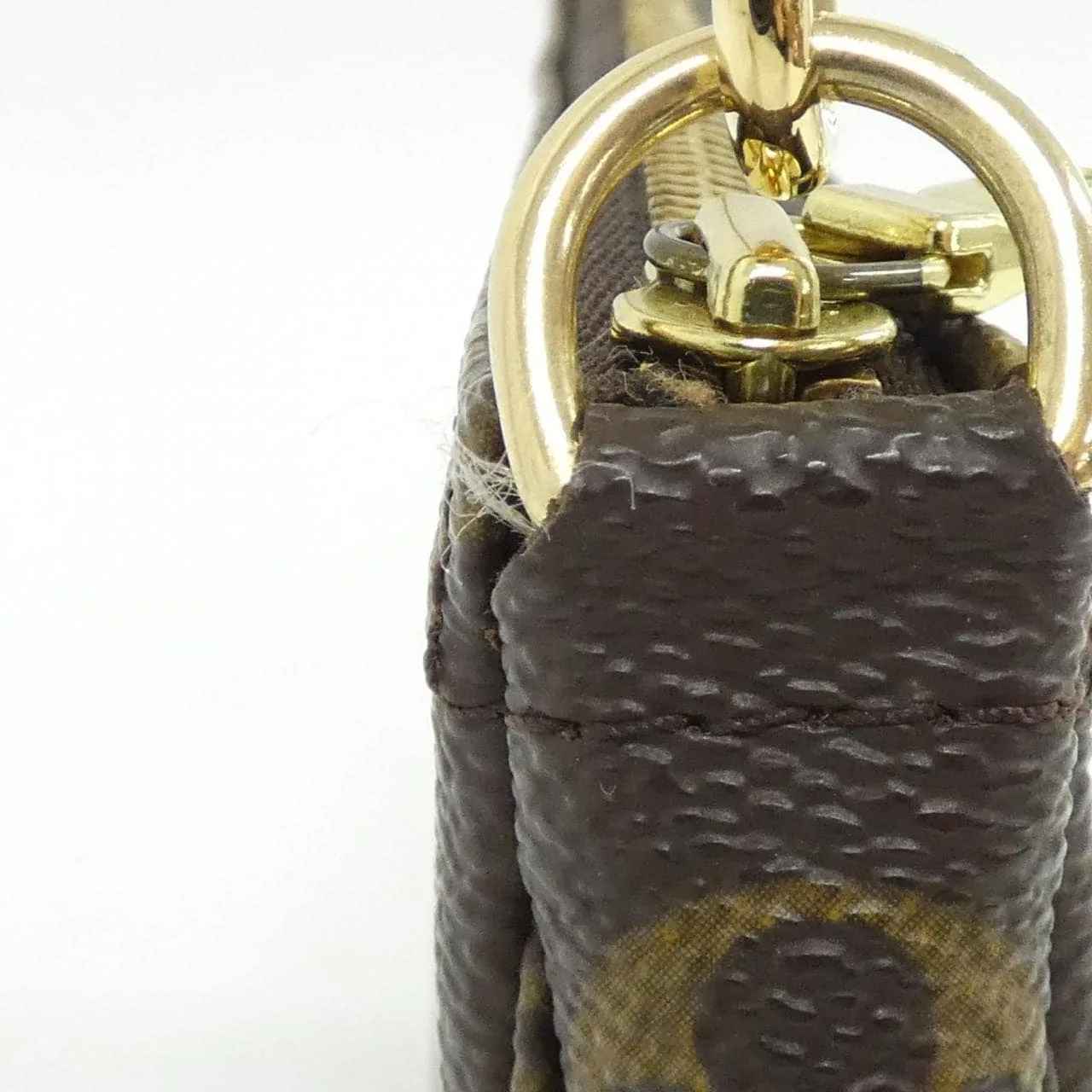 LOUIS VUITTON Pochette M51980 Pochette Monogram Black Monogram Rank A - Thumbnail 6