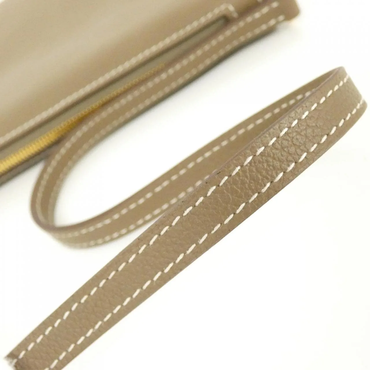 HERMES 086888CC Pouch Etoupe Unused - Thumbnail 4