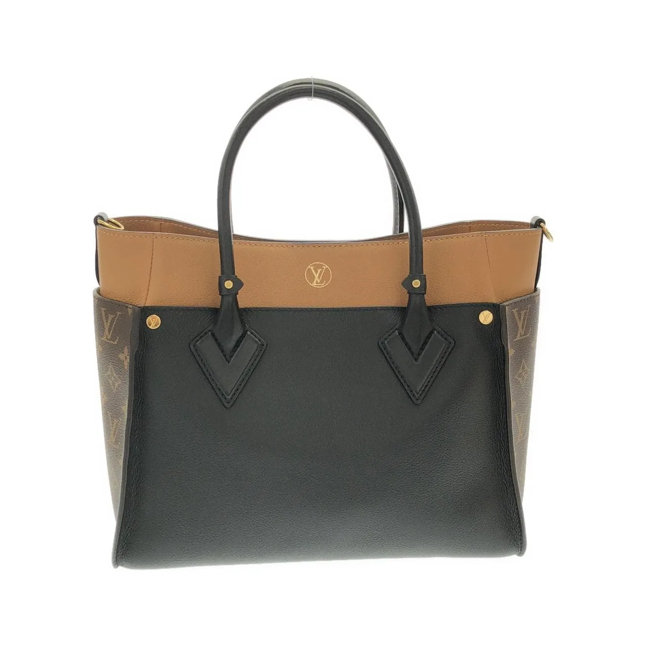 LOUIS VUITTON M53823 Handbag Monogram Black Monogram Rank A - Thumbnail 2