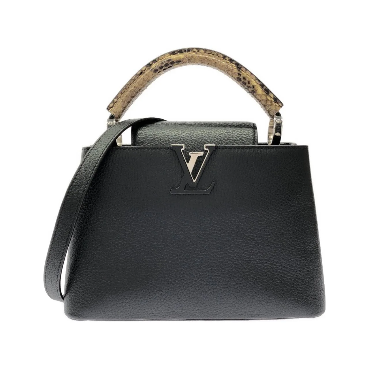 LOUIS VUITTON Capucines N92040 Handbag Leather