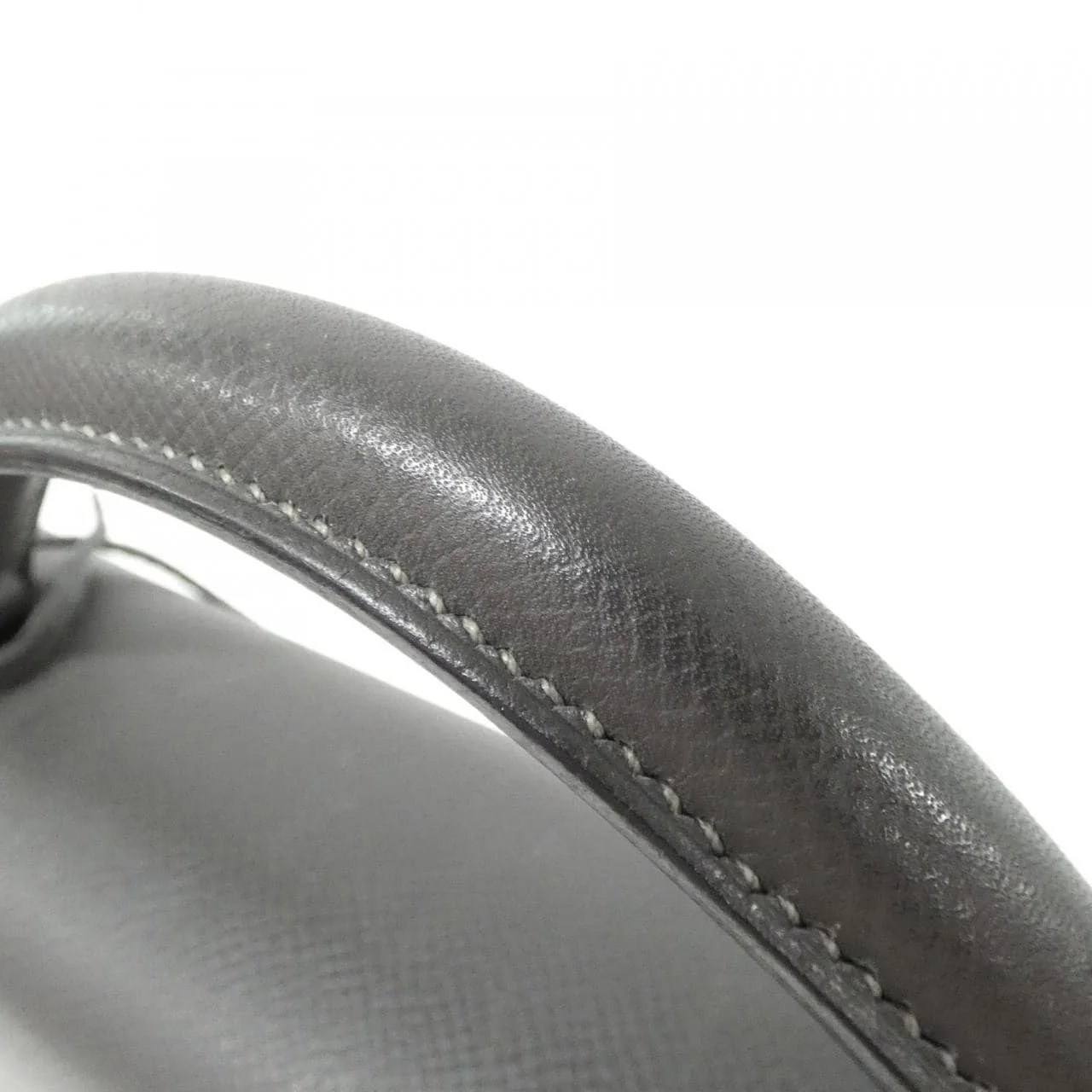 HERMES Kelly 043849CK Handbag Epsom Black Epsom Leather Rank B - Thumbnail 8