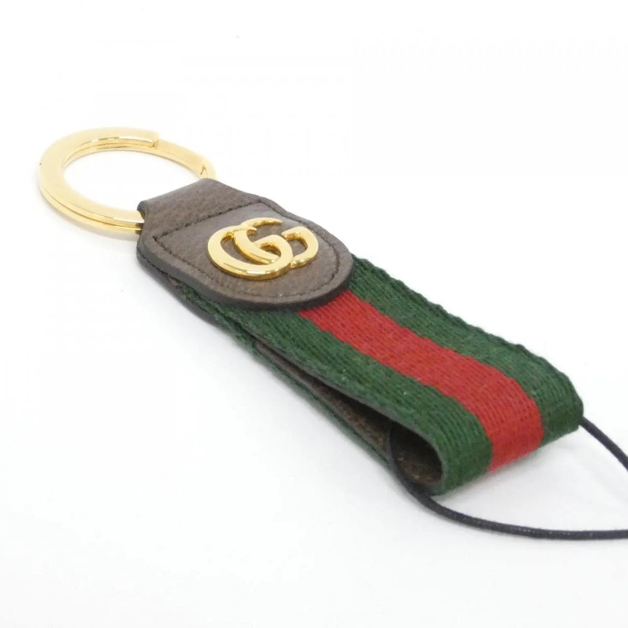 GUCCI 523161 HE2NG Key Case Canvas Canvas Unused - Thumbnail 2