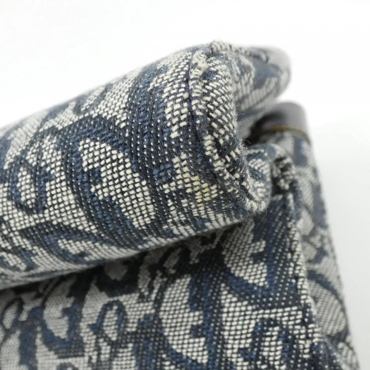 DIOR Handbag Canvas Blue Canvas Rank A - Thumbnail 3