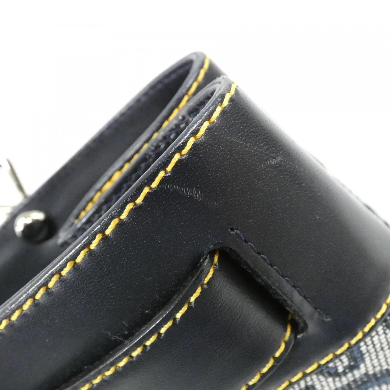 DIOR Handbag Canvas Blue Canvas Rank A - Thumbnail 5
