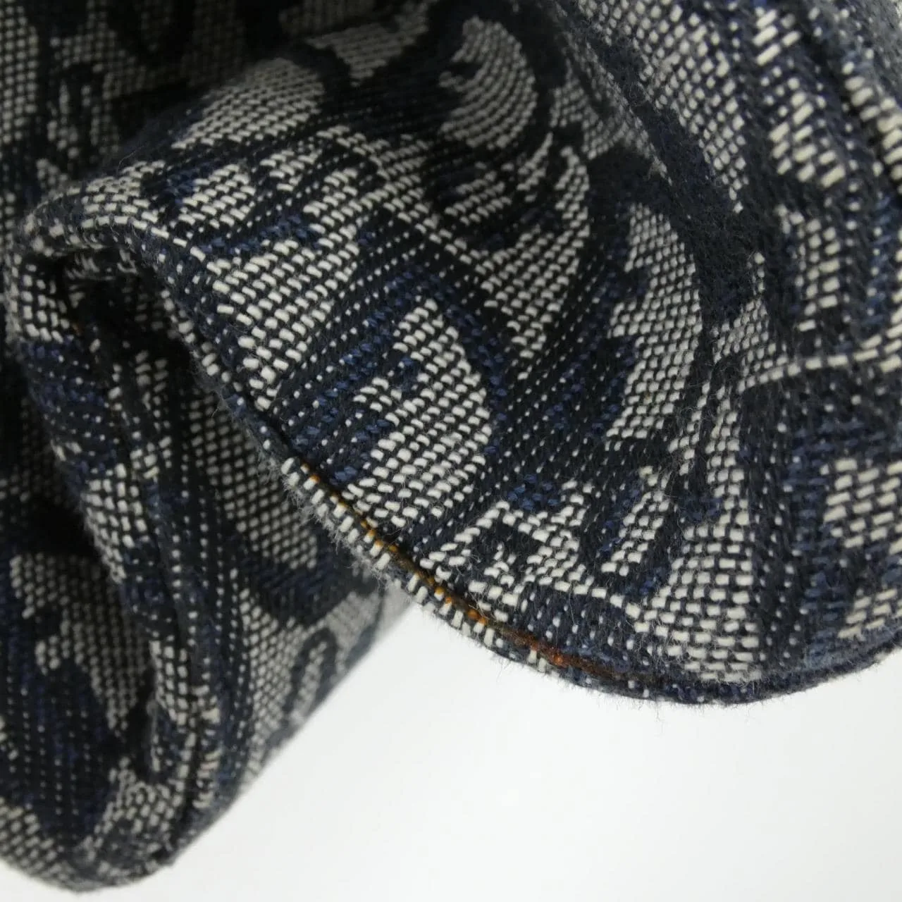 DIOR Handbag Canvas Blue Canvas Rank A - Thumbnail 6