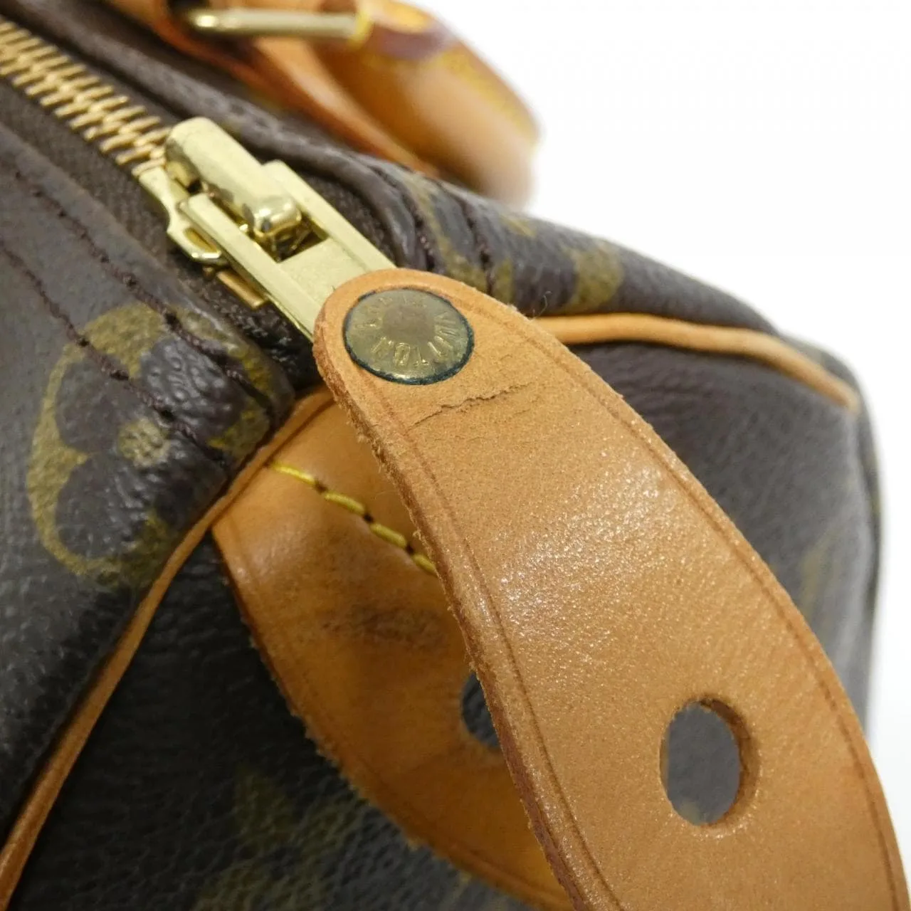 LOUIS VUITTON Speedy M41528 Boston Monogram Black Monogram Rank A - Thumbnail 4