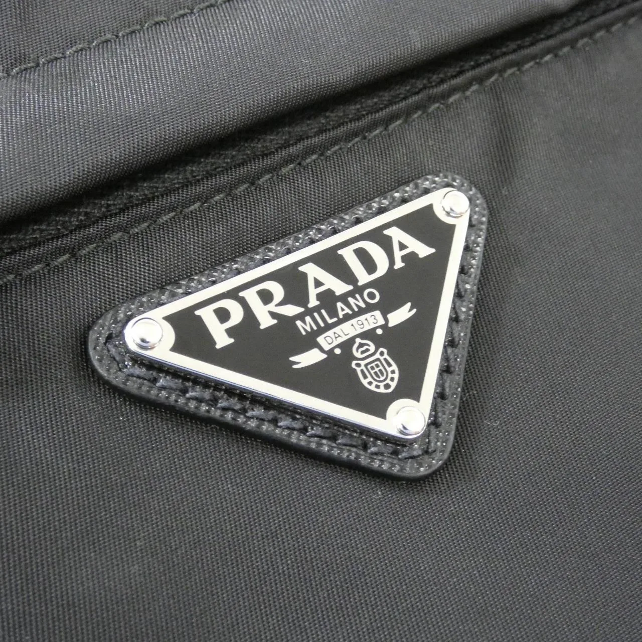 PRADA 2VH994 Shoulder 黑色 中古品A - 縮圖 4