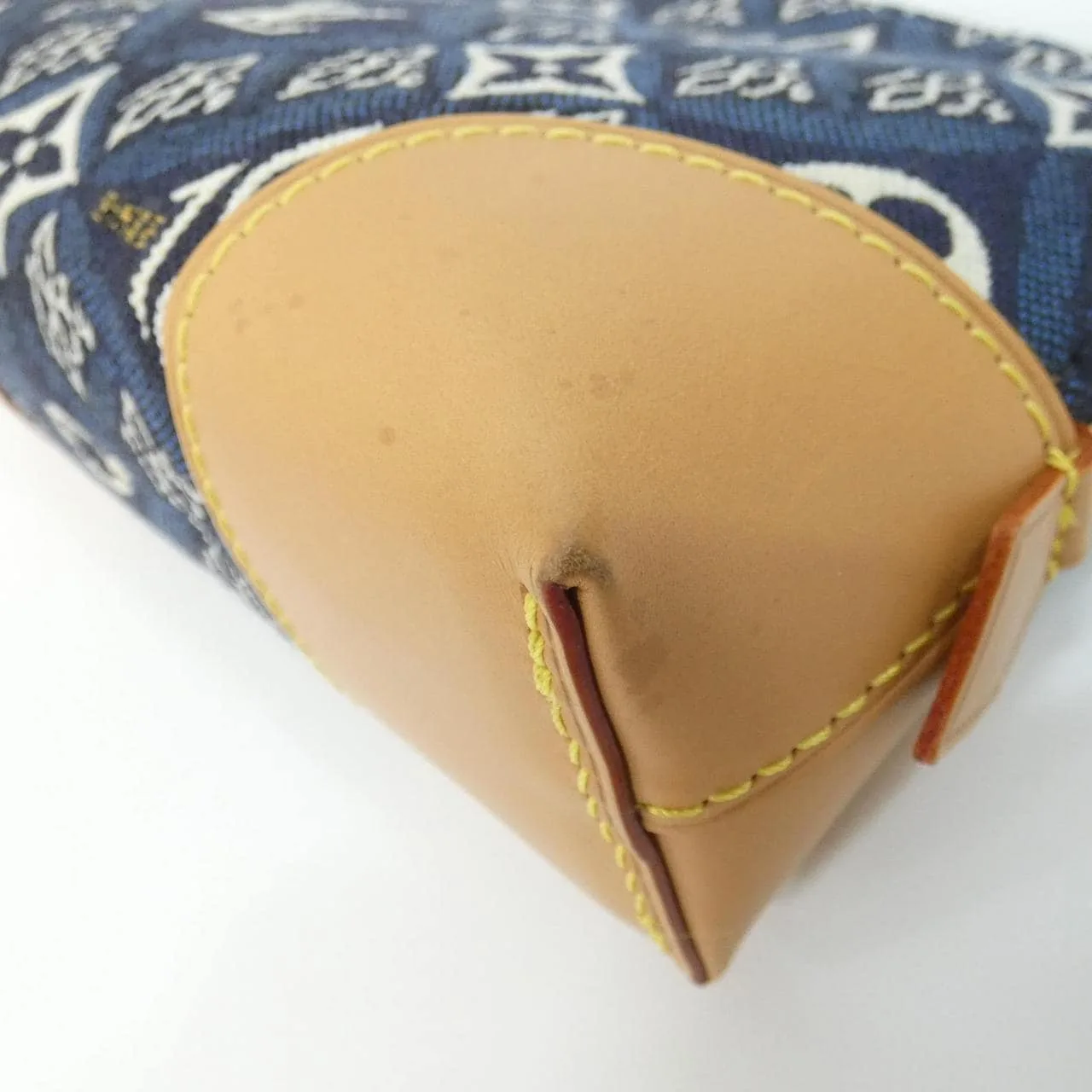 LOUIS VUITTON Pochette M80307 Pouch Canvas Blue Canvas Rank A - Thumbnail 2