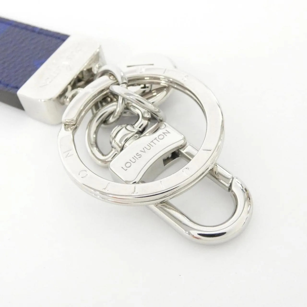LOUIS VUITTON M01525 鎖匙包 Monogram 黑色 Monogram 中古品A - 縮圖 3