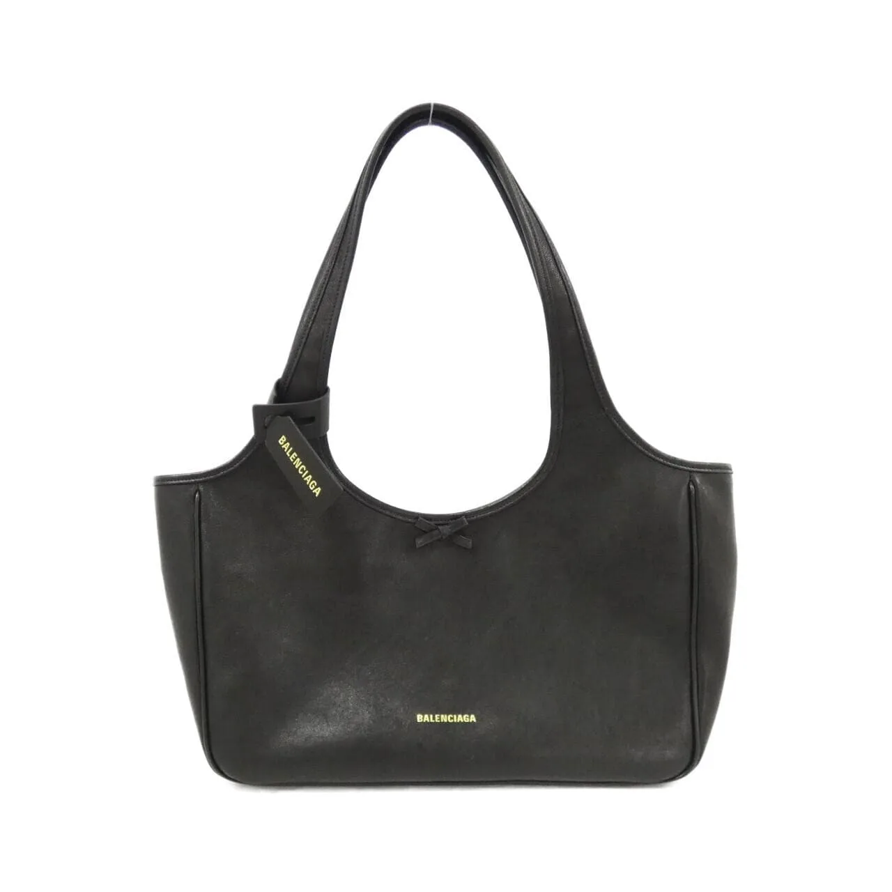 BALENCIAGA 846947 2AB5X Handbag Leather Black