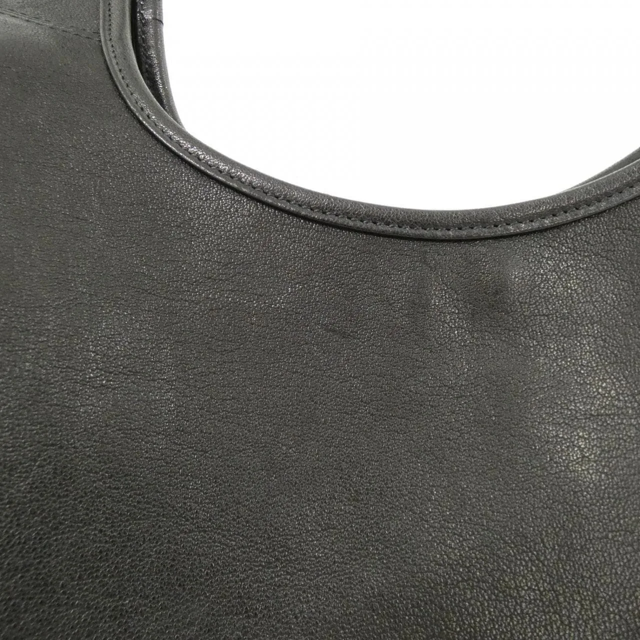 BALENCIAGA 846947 2AB5X Handbag Leather Black Leather Rank A - Thumbnail 5