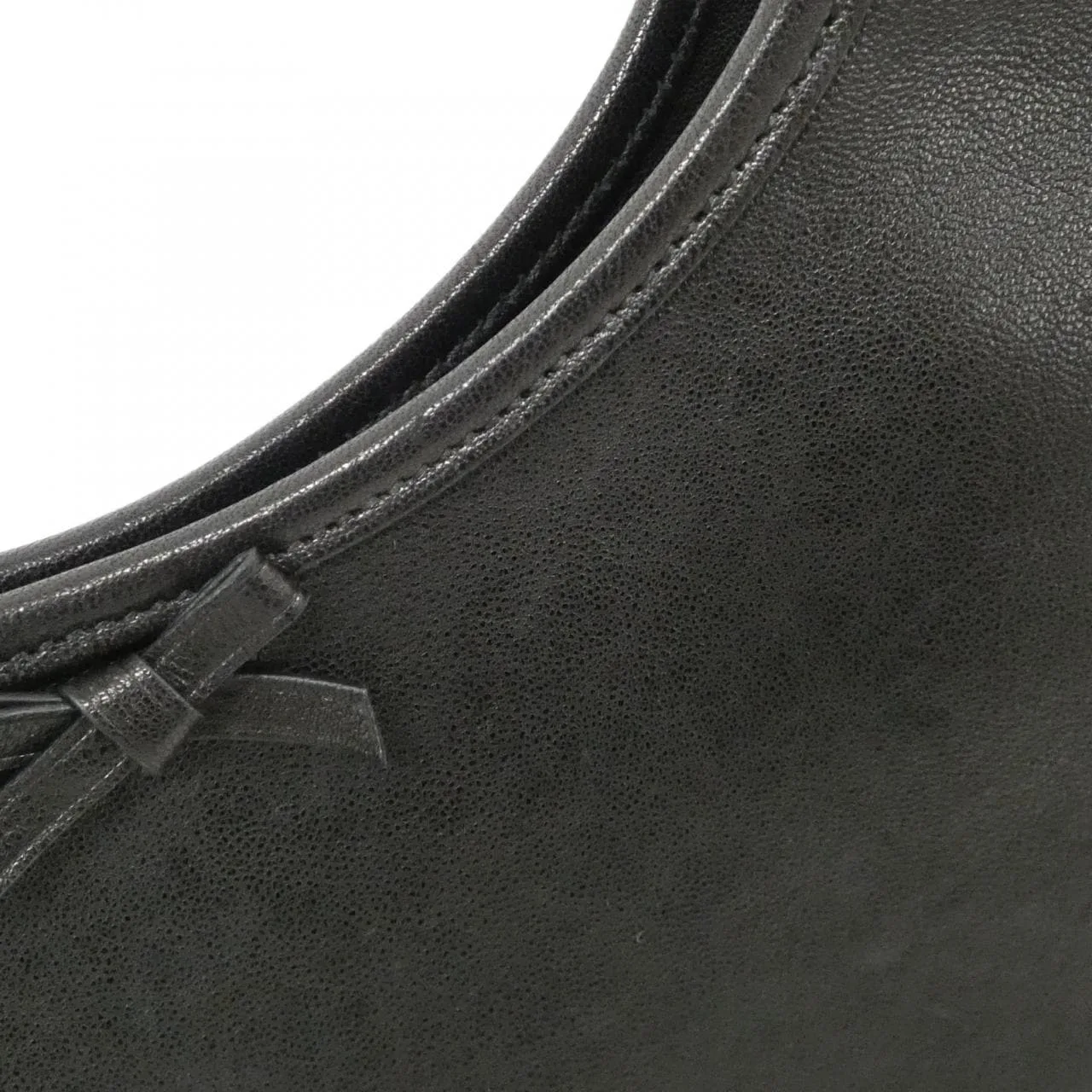 BALENCIAGA 846947 2AB5X Handbag Leather Black Leather Rank A - Thumbnail 6