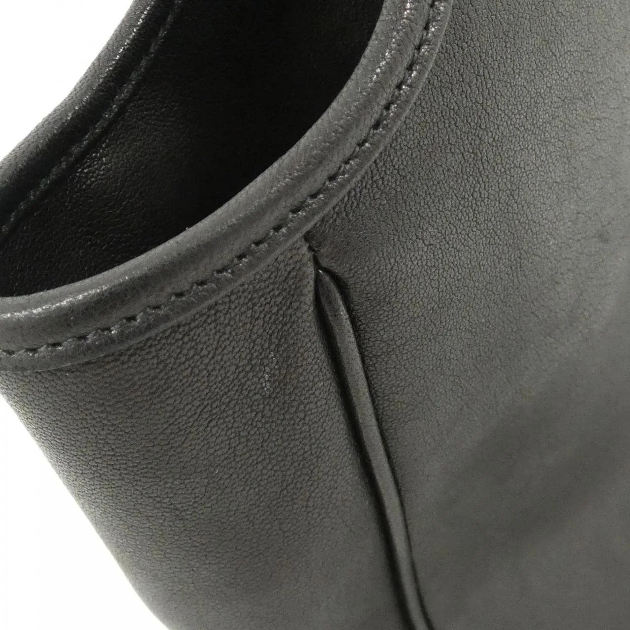 BALENCIAGA 846947 2AB5X Handbag Leather Black Leather Rank A - Thumbnail 7