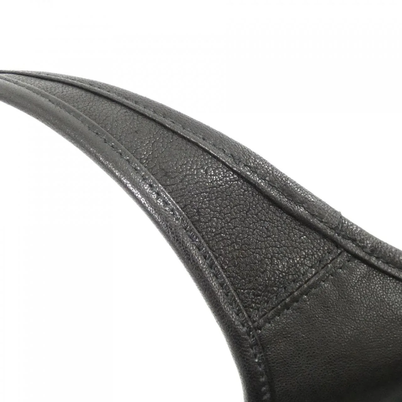 BALENCIAGA 846947 2AB5X Handbag Leather Black Leather Rank A - Thumbnail 9