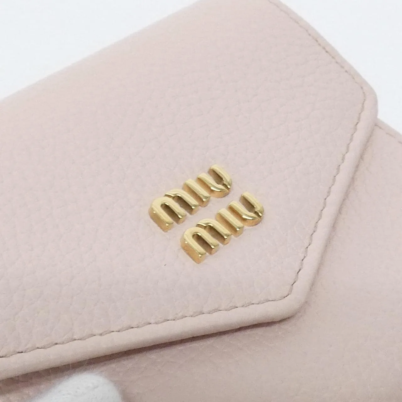 MIU MIU 5MH051 Wallet Black Rank A - Thumbnail 6
