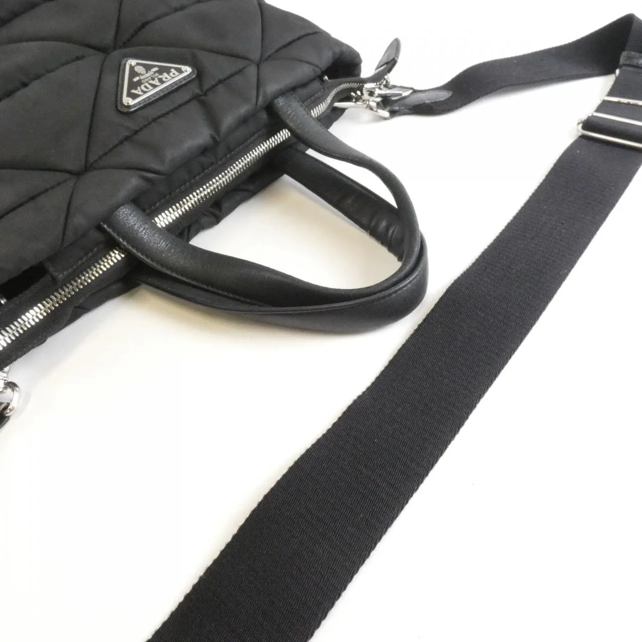 PRADA 1BG373 手提包 皮革 5
