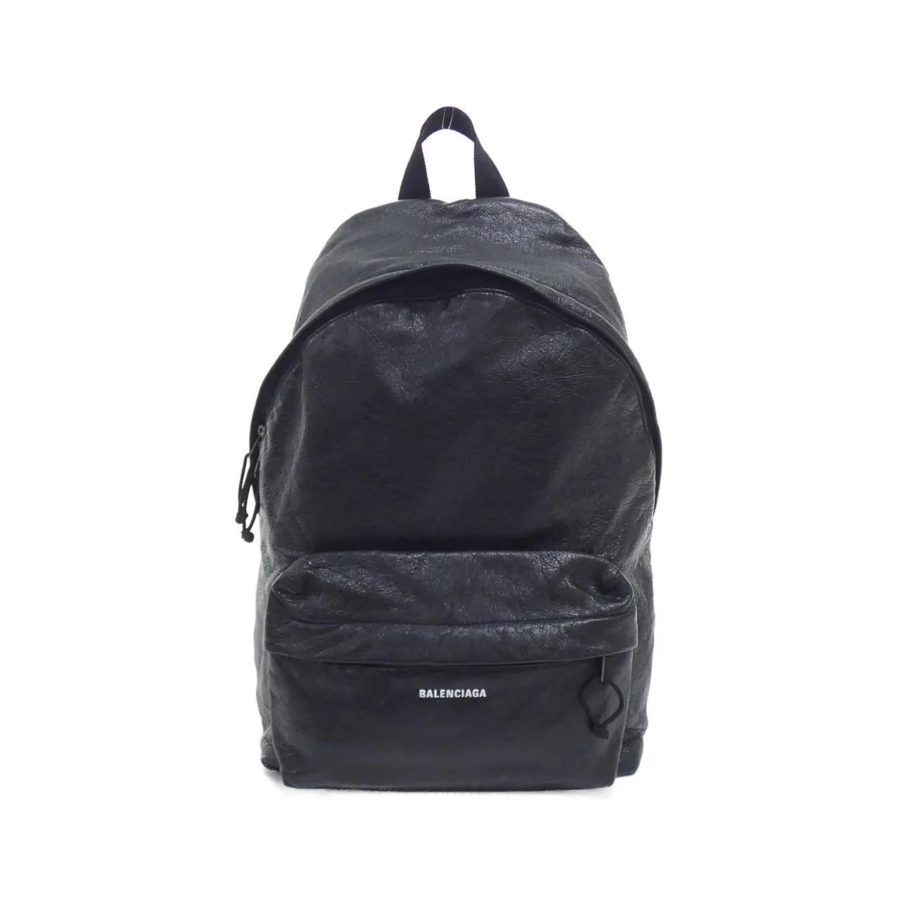 BALENCIAGA 503221 1VG07 Backpack Lambskin Black