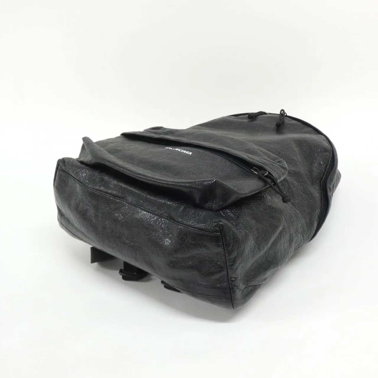 BALENCIAGA 503221 1VG07 Backpack Lambskin Black Lambskin Rank A - Thumbnail 3