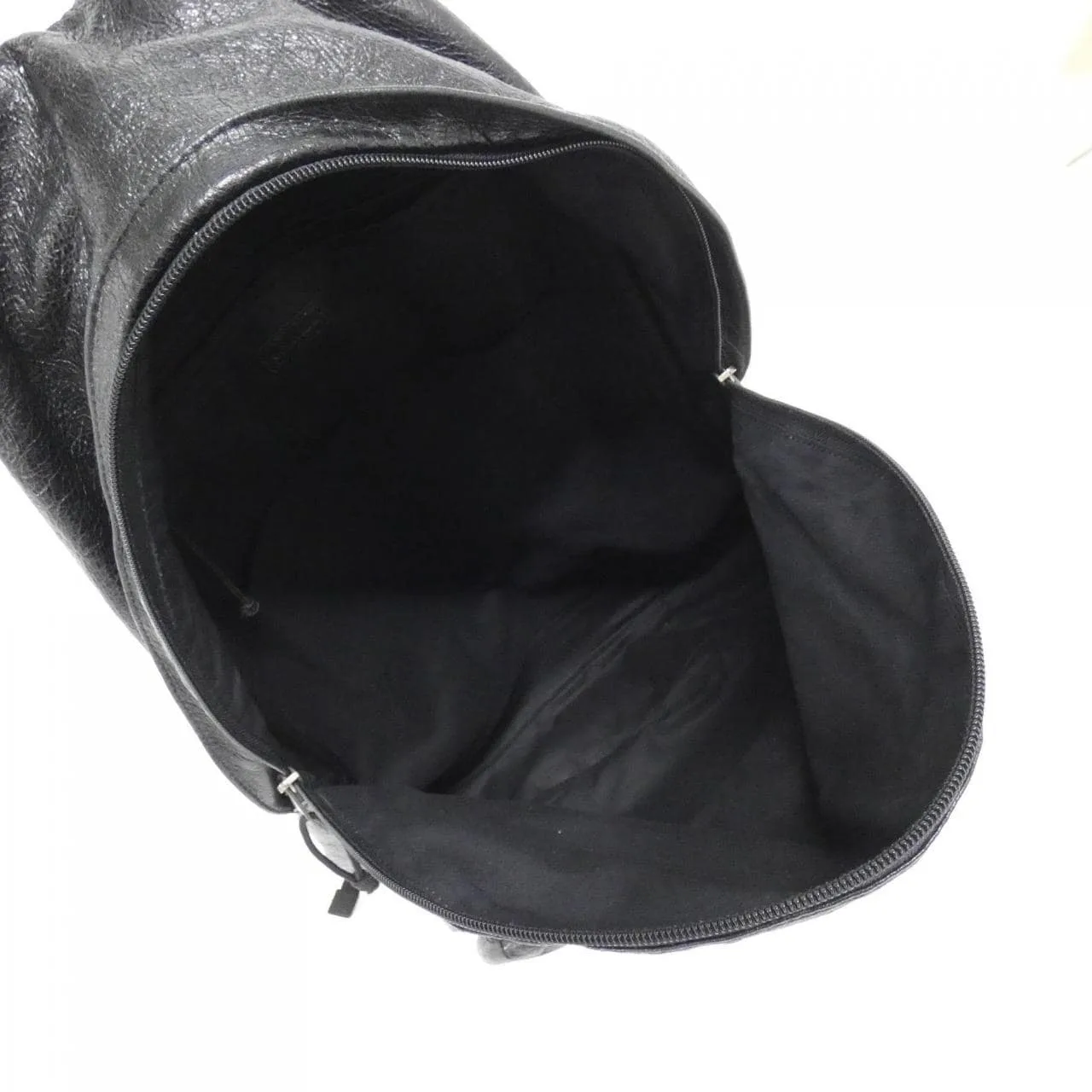 BALENCIAGA 503221 1VG07 Backpack Lambskin Black Lambskin Rank A - Thumbnail 8