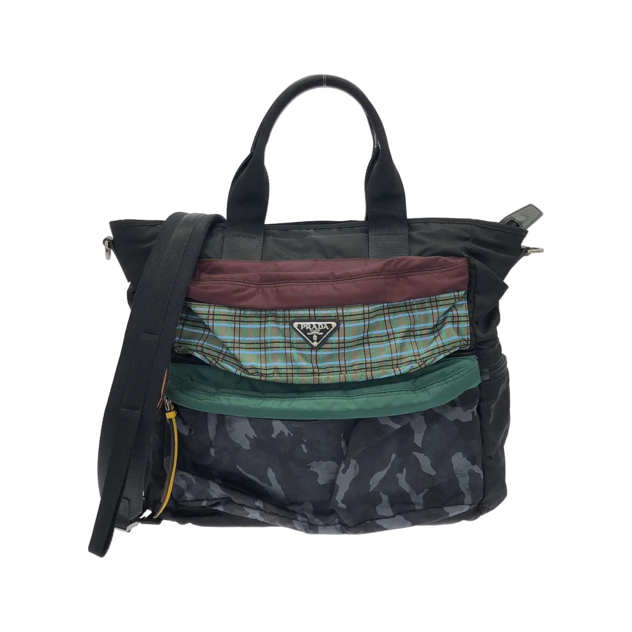 PRADA 2VG040 手提包 Silver