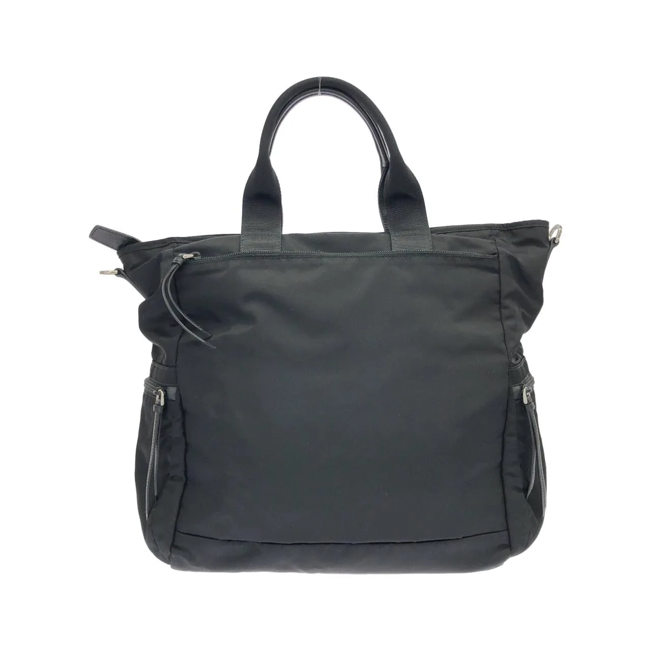 PRADA 2VG040 手提包 銀色 中古品A - 縮圖 2