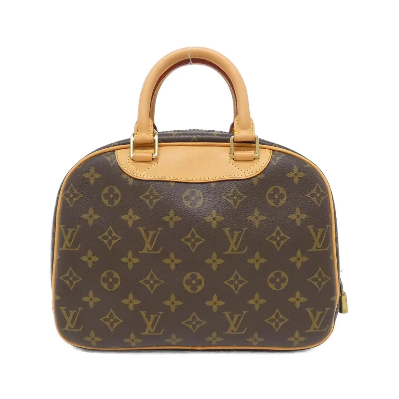 LOUIS VUITTON M42228 Handbag Monogram 黑色 Monogram 中古品A - 縮圖 2