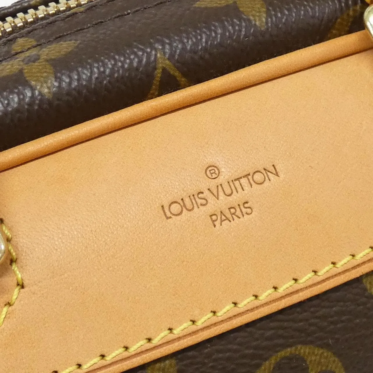 LOUIS VUITTON M42228 Handbag Monogram 黑色 Monogram 中古品A - 縮圖 4