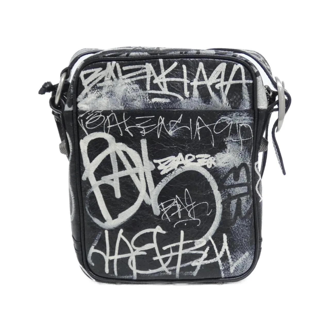 BALENCIAGA 719065 Shoulder Lambskin Black Lambskin Rank A - Thumbnail 2